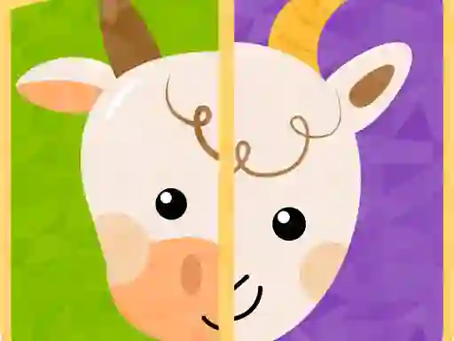 Lojë Baby Games Animal Puzzle for Kids në internet