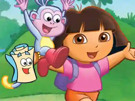 Lojë Dora Find Hidden Map në internet