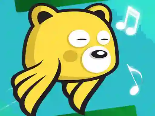Lojë Jumping Flappy Bear në internet