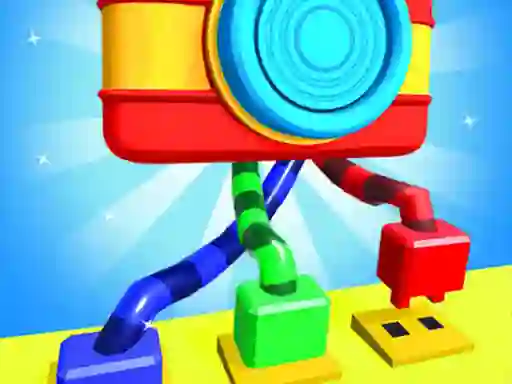 Lojë Tangle Puzzle 3D në internet