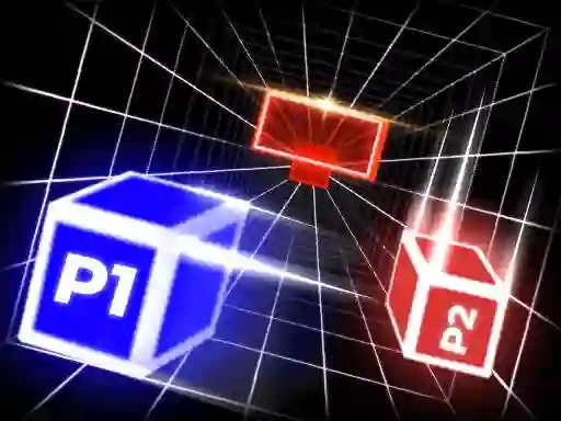 Lojë Two Cubes 3D në internet