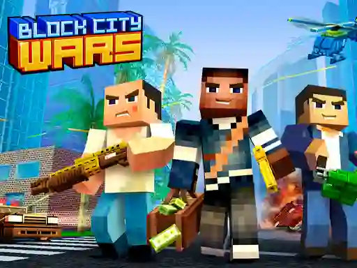 Lojë Block City Wars në internet