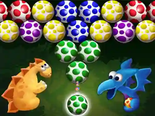 Lojë Dino Eggs Bubble Shooter në internet