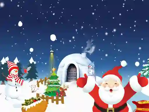Lojë Happy Christmas Slide në internet