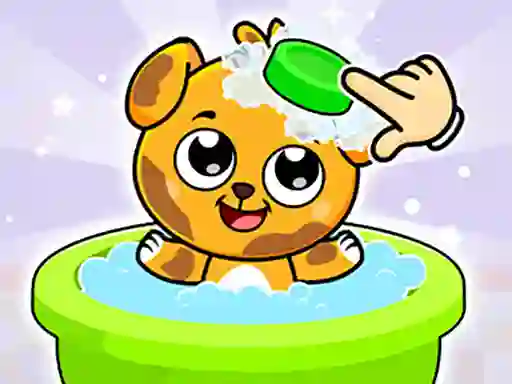 Lojë Cute Baby Pet Care në internet
