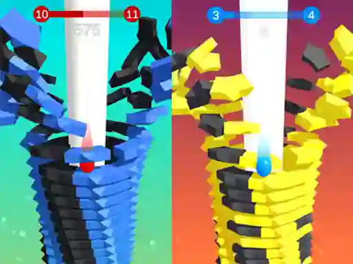 Lojë Stack Bounce 3D në internet