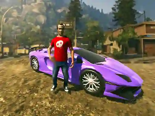Lojë Crime Theft Gangster Paradise në internet