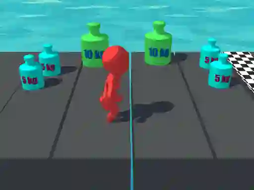 Lojë Weight Puzzle 3D në internet