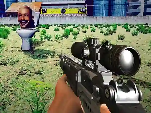 Lojë Sniper Hunting Skibidi Toilet në internet