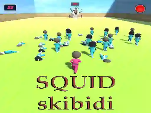 Lojë SQUID SKIBIDI në internet