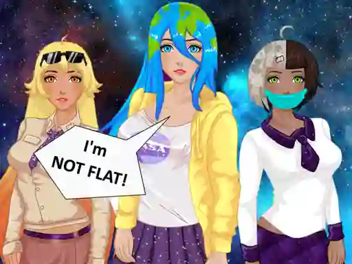 Lojë Princess Earth-Chan në internet