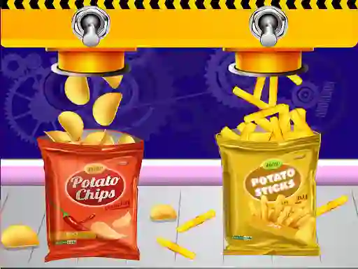 Lojë Potato Chips making në internet