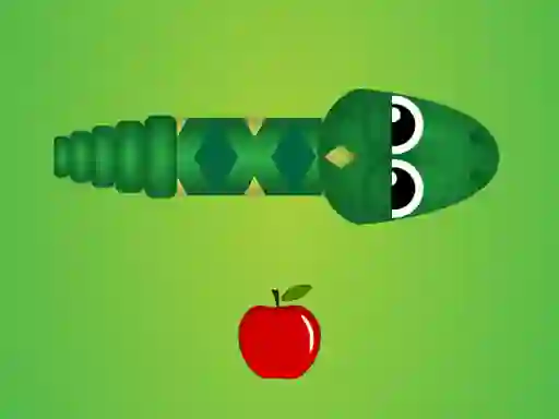 Lojë Snake Eats Apple në internet