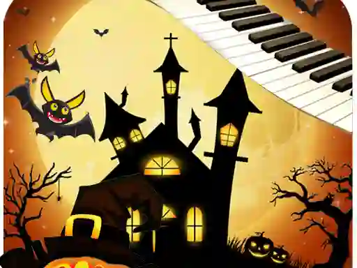 Lojë Halloween Piano Tiles në internet