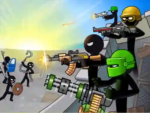 Lojë Stick Defenders në internet