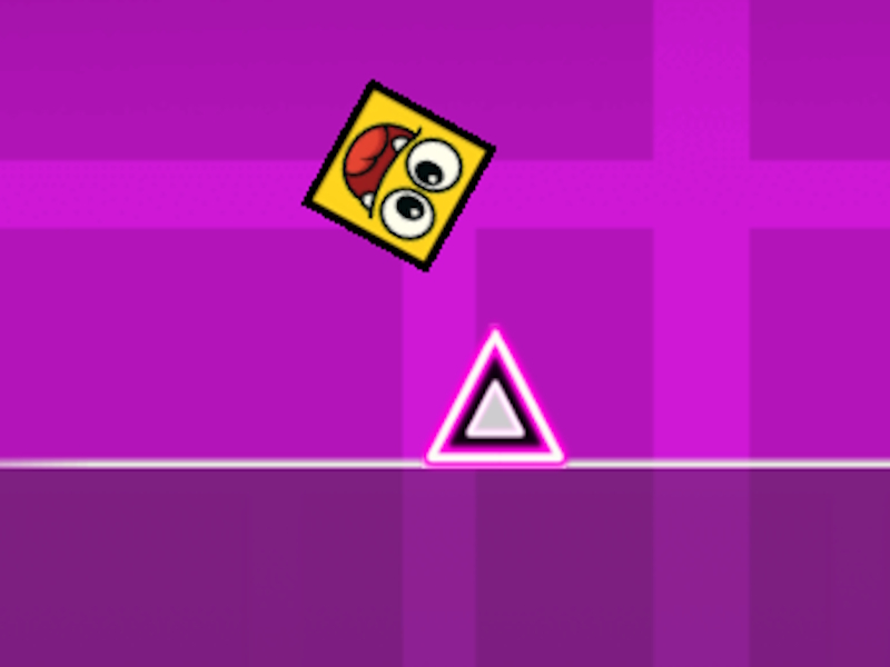 Lojë Playter në Geometry Dash në internet