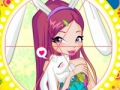 Lojë Stili Winx Bunny: enigmë e rrumbullakët  në internet