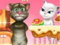 Lojë Cat Talking Tom puthje Angela 2  në internet
