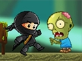 Lojë Kid Ninja vs Zombies  në internet