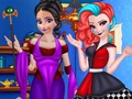 Lojë Elsa Dhe Anna Cosplay  në internet