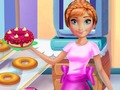 Lojë Anna: Bërja e donutëve  në internet