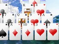 Lojë Solitaire me maja me dëborë në internet