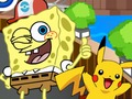 Lojë SpongeBob Pokemon Go në internet