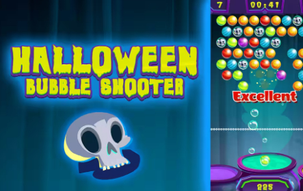 Lojë Revole me flluskë Halloween në internet