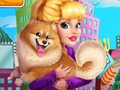 Lojë Audrey miraton një Puppy  në internet