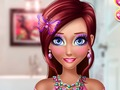 Lojë Princesha moderne make-up perfekt në internet