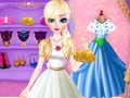 Lojë Elsa Dress Style Përpjekje  në internet