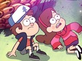Lojë Gravity Falls li'l Gideon ndokush tërhiqet prapa  në internet