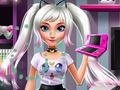 Lojë Moda Ice Princess Geek  në internet