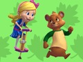 Lojë Goldie dhe Bear Fairy Tale Adventures Pyjeve  në internet