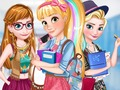 Lojë Vajzat e Disney kthehen në shkollë  në internet