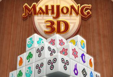 Lojë Mahjong 3D në internet
