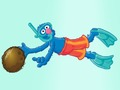 Lojë 123 Sesame Street: Underwater Sink ose Float  në internet