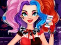 Lojë Harley Quinn Villain Princess në internet