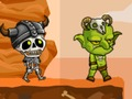 Lojë Goblins vs Skelete në internet
