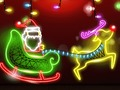 Lojë Xmas dritat puzzles  në internet
