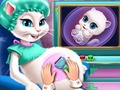 Lojë Kitty Check shtatzënë  në internet