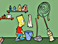 Lojë Bart Simpson Saw në internet