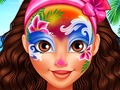 Lojë Oqeani Princesha Moana Face Art  në internet