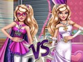 Lojë Superhero vs princeshë në internet