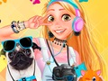 Lojë Princeshat dhe Pets Foto Contest  në internet