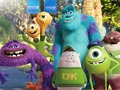 Lojë Universiteti Monsters Tic-Tac-Throw  në internet