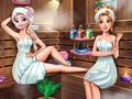 Lojë Mbretëresha Ice Queen Sauna Realife  në internet
