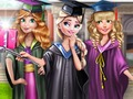 Lojë Selfie e diplomimit të BFFS në internet