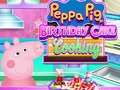 Lojë Dreka Peppa Pig Cake Cooking  në internet