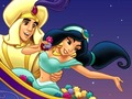 Lojë Aladdin gjeni dallimet  në internet